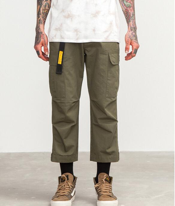 Cargo Calf-Length Jogger Pants