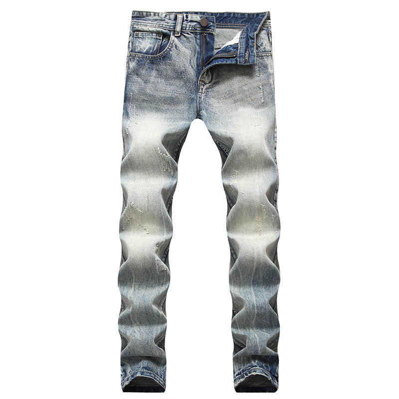 Fashion Ripped Cool Jeans Men