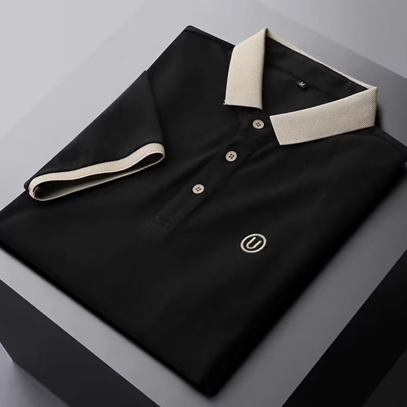 Thin Business Fashion Loose Men's Short Sleeve