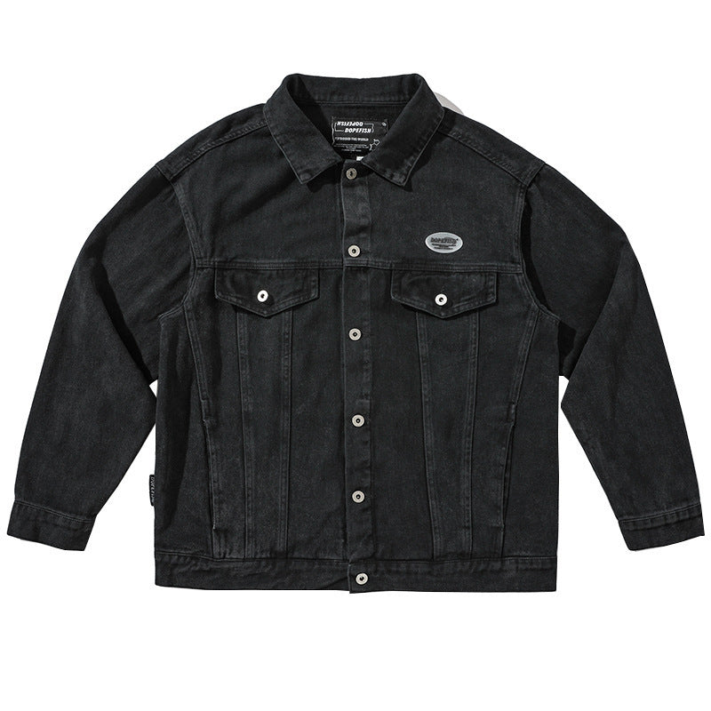 Men's All-match Casual Retro Denim Jacket