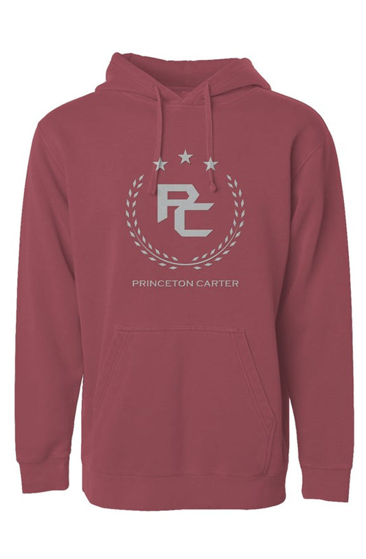 PRINCETON CARTER | Premium Authentic Trademark | Urban DLXE | Pigment-Dyed Hoodie