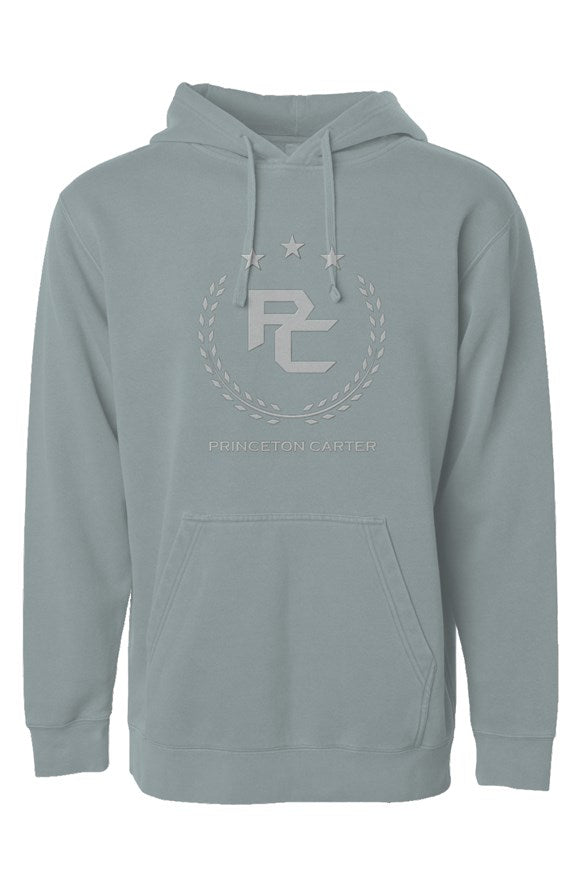 PRINCETON CARTER | Premium Authentic Trademark | Urban DLXE | Pigment-Dyed Hoodie