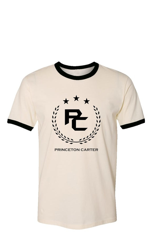 PRINCETON CARTER | Premium Authentic Trademark |Urban DLXE | Vintage Ringer T-Shirt