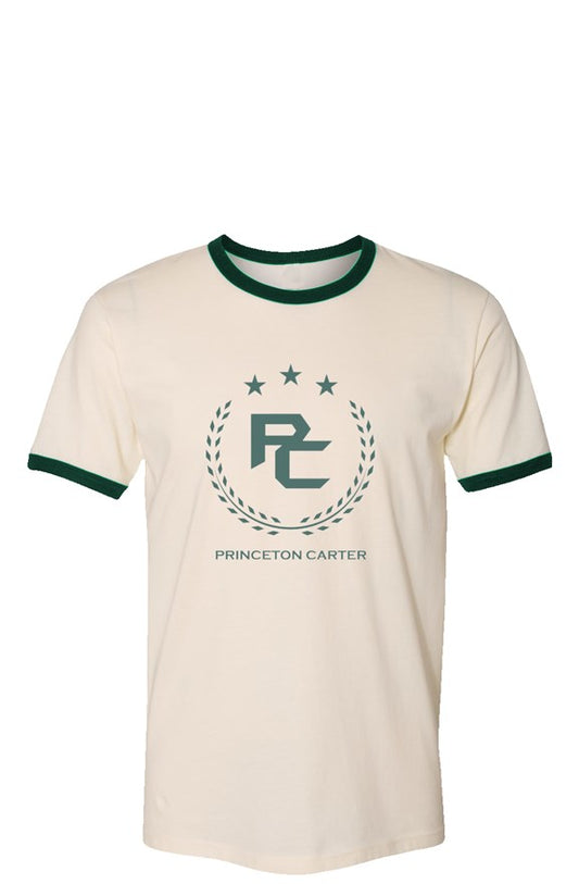 PRINCETON CARTER | Premium Authentic Trademark |Urban DLXE | Vintage Ringer T-Shirt