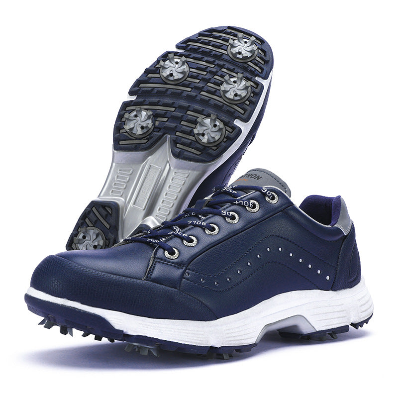 Plus Size Men's Golf Shoes With Spikes