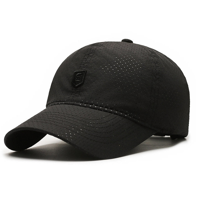 Quick-drying Perforated Active Sporting Hat Outdoor Ultra-thin