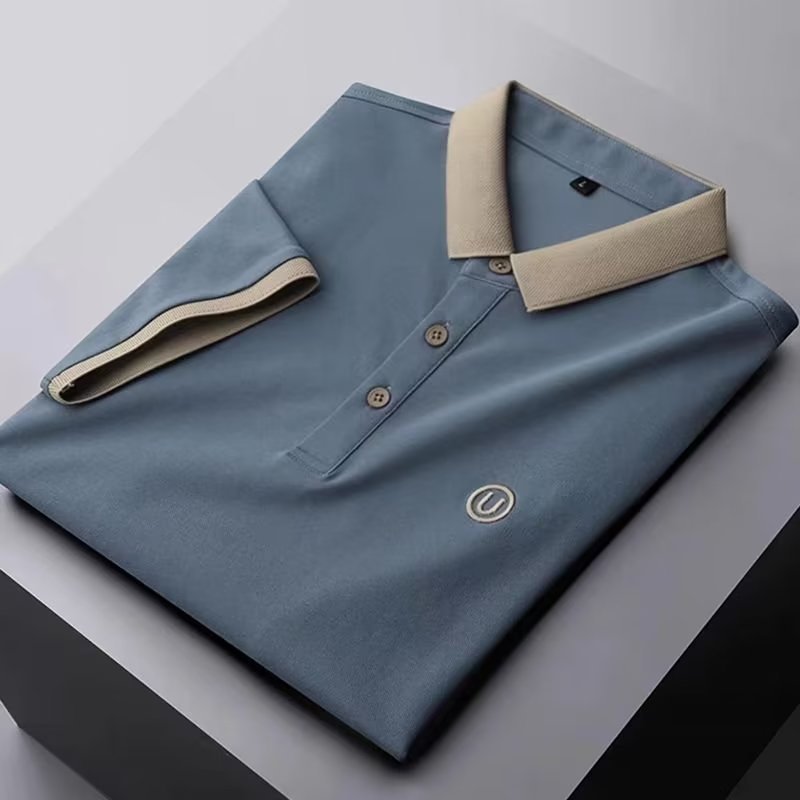 Thin Business Fashion Loose Men's Short Sleeve