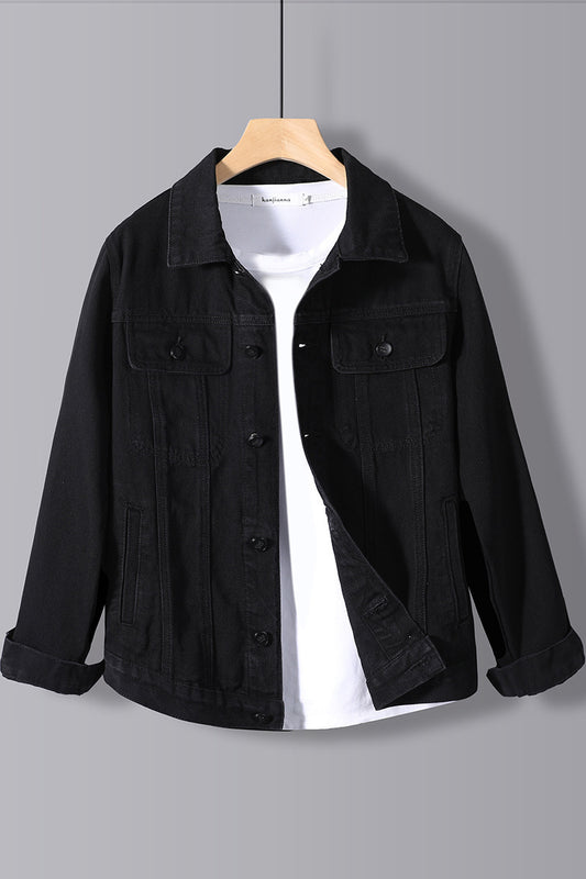 Men's Year Denim Clothes Black