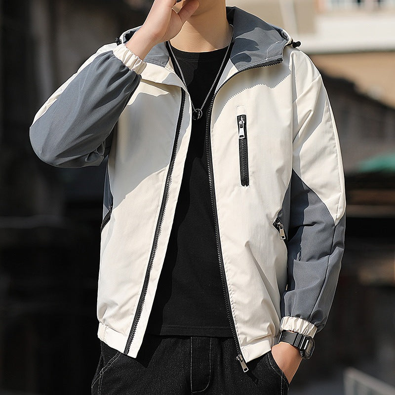 Hooded Trendy Clothing Men Casual Jacket