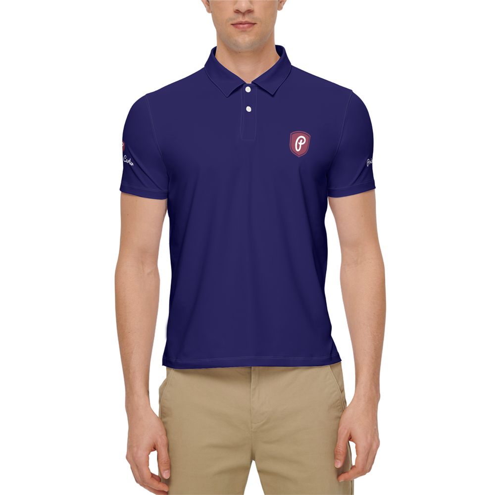 PRINCETON CARTER | Premium Trademark Short-Sleeve Slim Fit Polo Golf Shirt