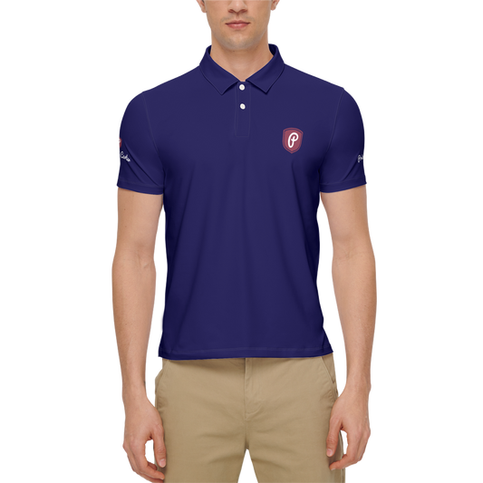 PRINCETON CARTER | Premium Trademark Short-Sleeve Slim Fit Polo Golf Shirt