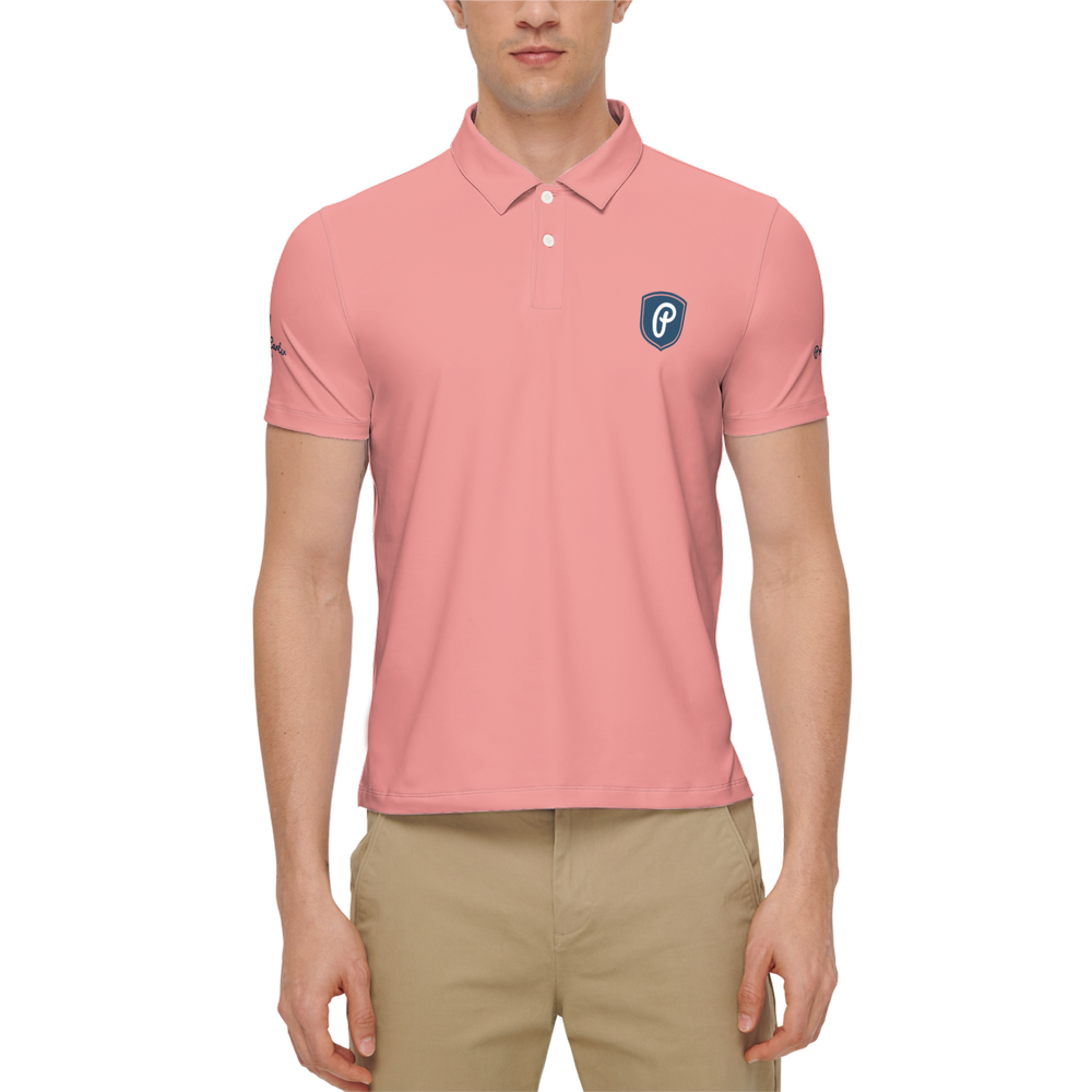 PRINCETON CARTER | Premium Trademark Short-Sleeve Slim Fit Polo Golf Shirt