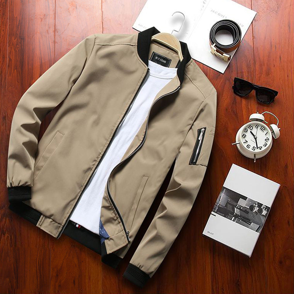 Men's Premium Casual Dad's Baseball Jacket