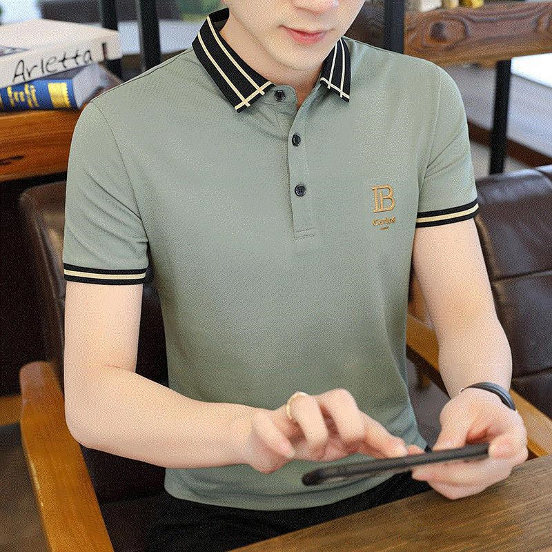 Casual embroidery Polo shirt