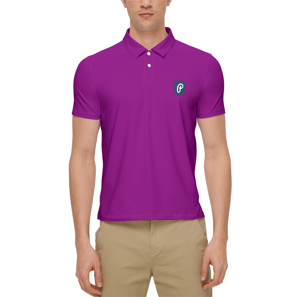 PRINCETON CARTER | Premium Trademark Short-Sleeve Slim Fit Polo Golf Shirt