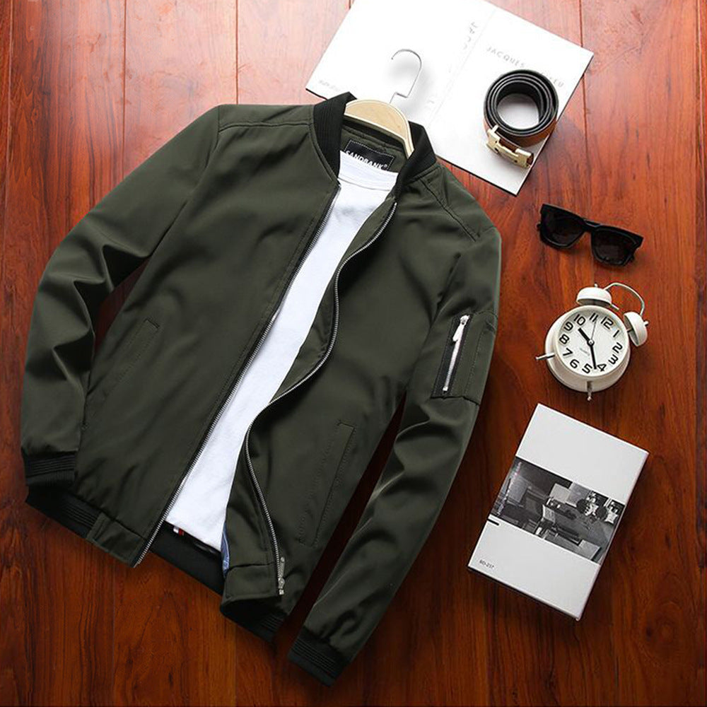 Men's Premium Casual Dad's Baseball Jacket