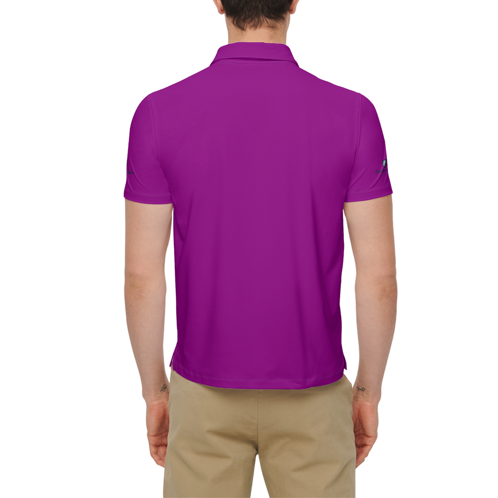 PRINCETON CARTER | Premium Trademark Short-Sleeve Slim Fit Polo Golf Shirt