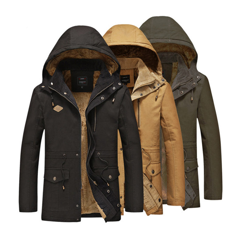 Mens Premium Durable Insulated Coat Jacket